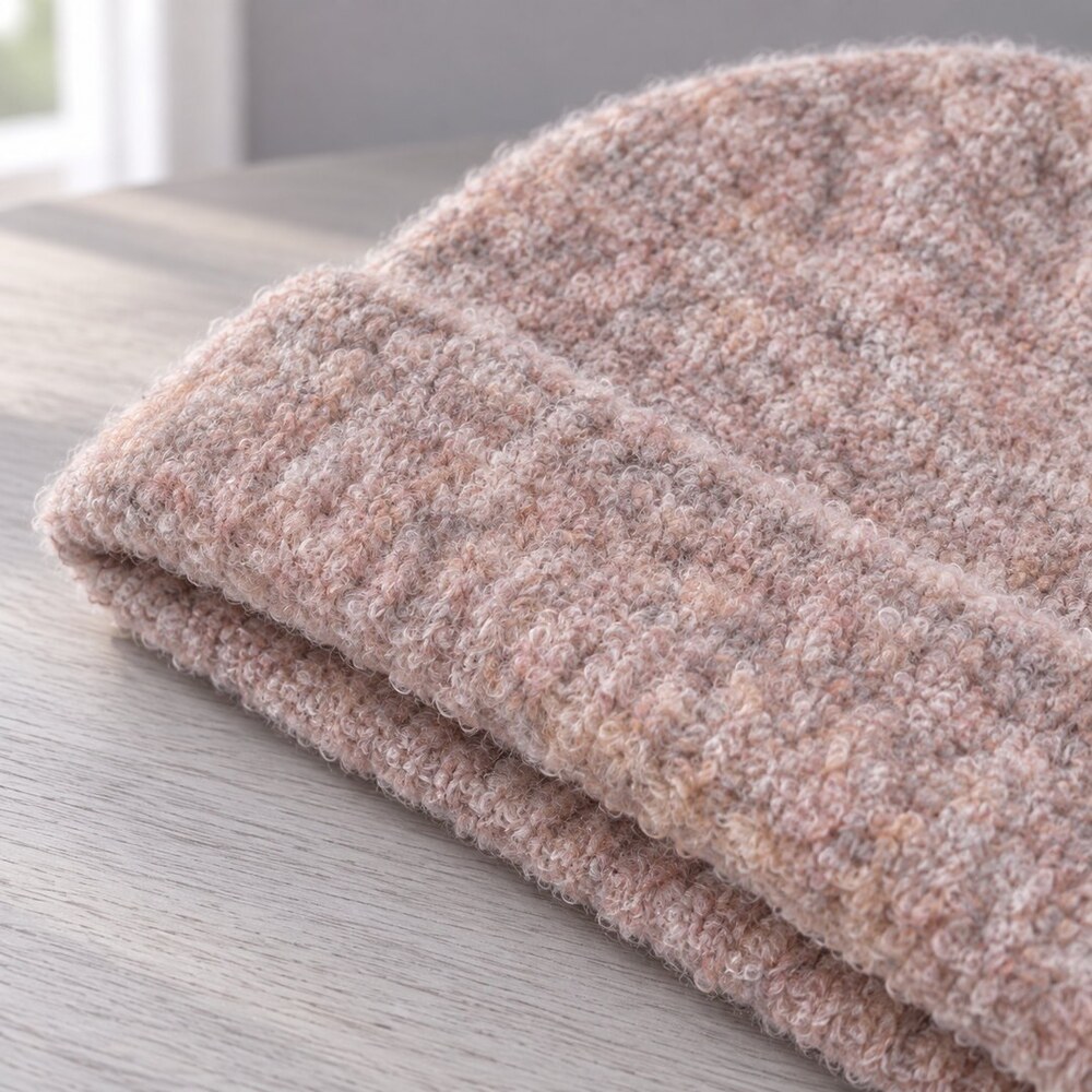 CHANEL Boucle CC Patch Knit Beanie - Picture 6 of 6
